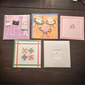 Bundle of 5 special Greetings Cards